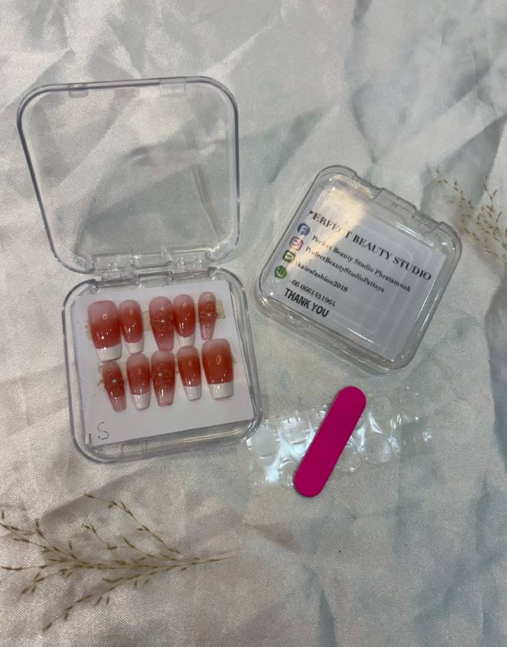 Elite Sunset Bloom Nails Luxury Coral Aesthetic